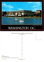 Washington D.C. John F. Kennedy Center of Performing Arts Boats VTG Postcard - £7.37 GBP