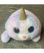 Zuru Rainbocorns Sequin Surprise Heart Stuffed Plush Animal 16&quot; Seal Uni... - €11,14 EUR