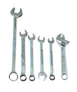 Craftsman USA Wrench Lot 13/16 9/16 1/2 7/16 + 6" Adjustable SAE - $39.59