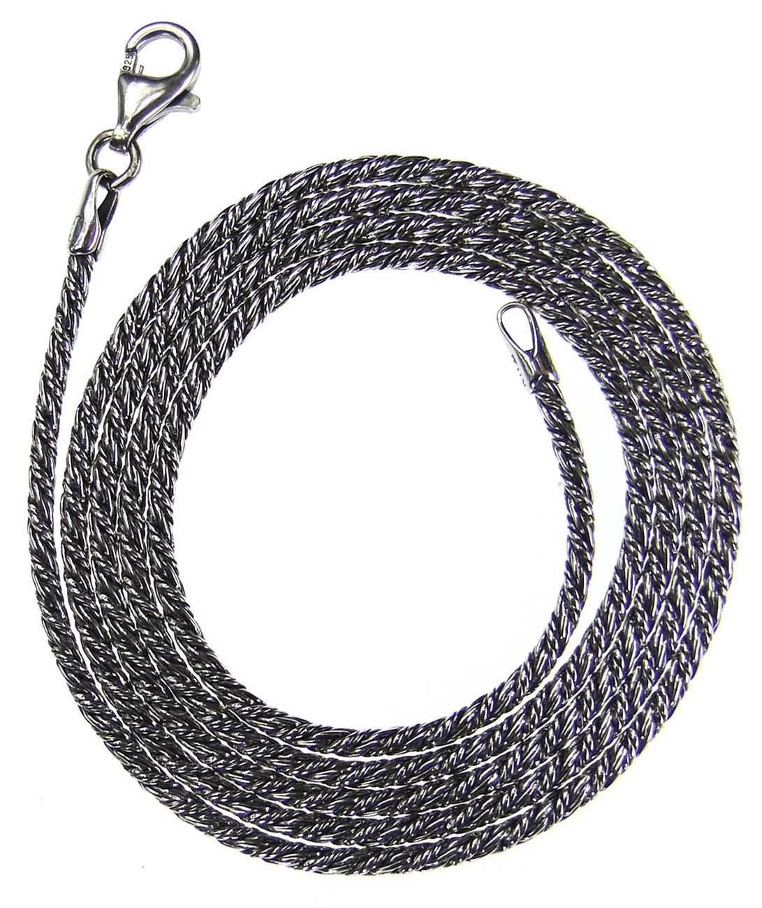 Gerochristo 3398  - Sterling Silver Antique Look Chain  - 40 cm  - £41.43 GBP