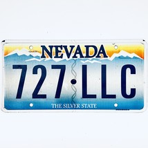  United States Nevada Silver State Passenger License Plate 727-LLC - $19.07 CAD
