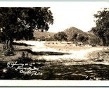 RPPC Highway 16 Near Kerrville Texas TX 1942 Postcard G14 - $13.32