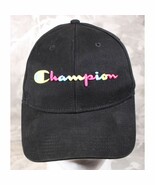 Champion Rainbow Spell Out Embroidered Hat Golf Cap Ball Cap - $9.86