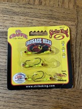 Mr. Crappie Strike King Sausage Head Hook 1/16-BRAND NEW-SHIPS SAME BUSI... - £11.63 GBP