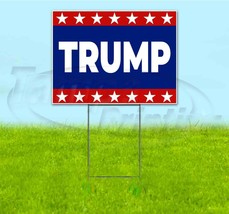 Trump 18x24 Yard Sign With Stake Corrugated Bandit Usa Maga 2024 Election - £22.70 GBP+