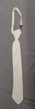 Vintage White Young Childs Tie Necktie - £9.47 GBP