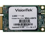VisionTek 480GB mSATA SATAIII Internal Solid State Drive - 900613 - £120.65 GBP