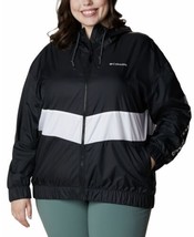 Columbia Womens Activewear Plus Size Sandy Sail Windbreaker Jacket,Size 3X - £52.84 GBP