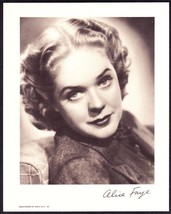 Alice Faye - Original ca. 1940s 8x10 B&amp;W Publicity Aquatone Photo - £12.39 GBP