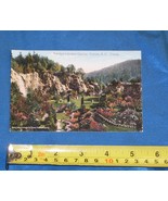  vintage  BUTCHART SUNKEN GARDENS Victoria B.C. Canada color POSTCARD Un... - $132.85 MXN