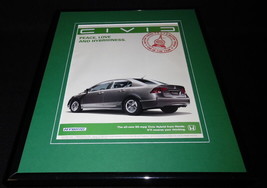 2005 Honda Civic 11x14 Framed ORIGINAL Vintage Advertisement  - £27.23 GBP