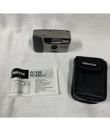 Pentax PC-330 Film Camera Point And Shoot With Case and Paperwork - £18.24 GBP