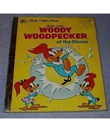 Woody Woodpecker at the Circus Vintage 1976 Little Golden Book Walter Lantz - $110.22 MXN