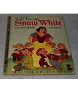 Little Golden Book  Snow White and Seven Dwarfs No.1 - $128.59 MXN