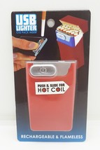 Red Rechargeable Flameless USB Cigarette Lighter Pack Insert - $8.90