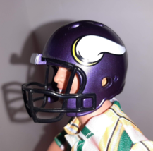 Minnesota Vikings Nfl Mini Pocket Pro Helmet Riddell Football Display 2014 - £5.45 GBP