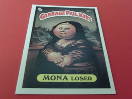 Vintage 1985 Topps Mona Loser Garbage Pail Kids #67b Sticker Serie 2 Mint+ - £62.84 GBP