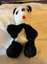 Yabuki Bear Collection Vintage 1983 Hand Puppet 10&quot; Plush Learning Toy Panda - £19.10 GBP