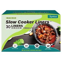 Slow Cooker Liners, Cooking Bags Large Size Crock Pot Liners Disposable Pot Line - £27.16 GBP