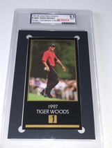 Tiger Woods 1997 Grand Slam Ventures Masters Rookie Graded Mint - £8,395.48 GBP
