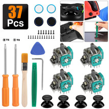37Pcs 3D Analog Joysticks Thumbstick Repair Kit for Xbox One/PS3/PS4 Con... - £14.93 GBP