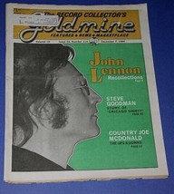 John Lennon Goldmine Magazine Vintage 1984 Steve Goodman Country Joe McD... - $49.99
