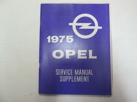 1975 Buick Opel 1900 Manta Service Repair Shop Manual Supplement FACTORY OEM - £19.53 GBP
