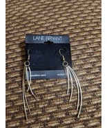 New Lane Bryant Sensitive Ears Nickel Free Danglesilver Tone Earrings 3&quot;... - €14,57 EUR