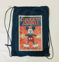 BNWT Walt Disney World Mickey Mouse Throw Fleece Blanket with String Backpack - £15.23 GBP