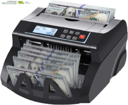 Money Counter Machine Count Value for US Dollar Only,Uv/Mg/Mt/Ir/Dd Dete... - $152.10