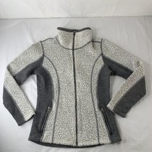 Kuhl Womens Full Zip Jacket Gray Pockets Wool Blend Fleece Size Small Ou... - $57.41
