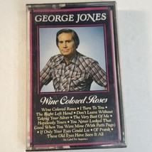 George Jones - Wine Colored Roses (1986) Music Cassette Epic - $3.95