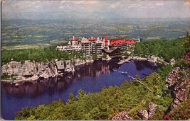 View of House and Lake from Skytop Path, Lake Mohonk Mountain House - New York - £5.12 GBP