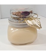 Vintage Dreamers Candle Old Fashioned Vanilla Potpourri Filled Lid glass... - $40.00