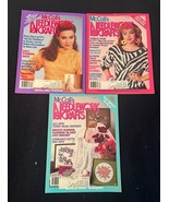 Lot of 3 - 1988 McCalls Needlework &amp; Crafts Magazine - FEBRUARY, APRIL, ... - $17.76 CAD