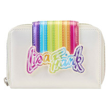 Lisa Frank Rainbow Logo Zip Around Wallet - £46.05 GBP