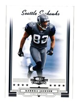 2006 Donruss Threads #81 Darrell Jackson Seattle Seahawks - $3.00