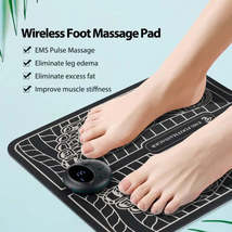 Electric Foot Massager Pad with LCD Display for TENS Pulse Acupuncture Therapy a - £12.82 GBP+
