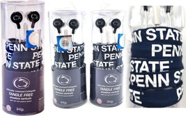 Penn State NCAA Licensed Shoelace Earbuds iHip Inline Mic Control Tangle Free - £11.71 GBP+