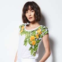 MILLY for DesigNation SHIRT Size: XS (EXTRA SMALL) New SHIP FREE Lemon  ... - £77.08 GBP