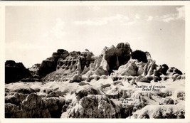 Castles of Erosion Cedar Pass Badlands of South Dakota Rise Photo Postcard Y7 - £7.84 GBP