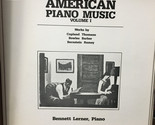 Copland / Thomson / Bowles / Barber / Bernstein / Ramey: American Piano ... - $12.99