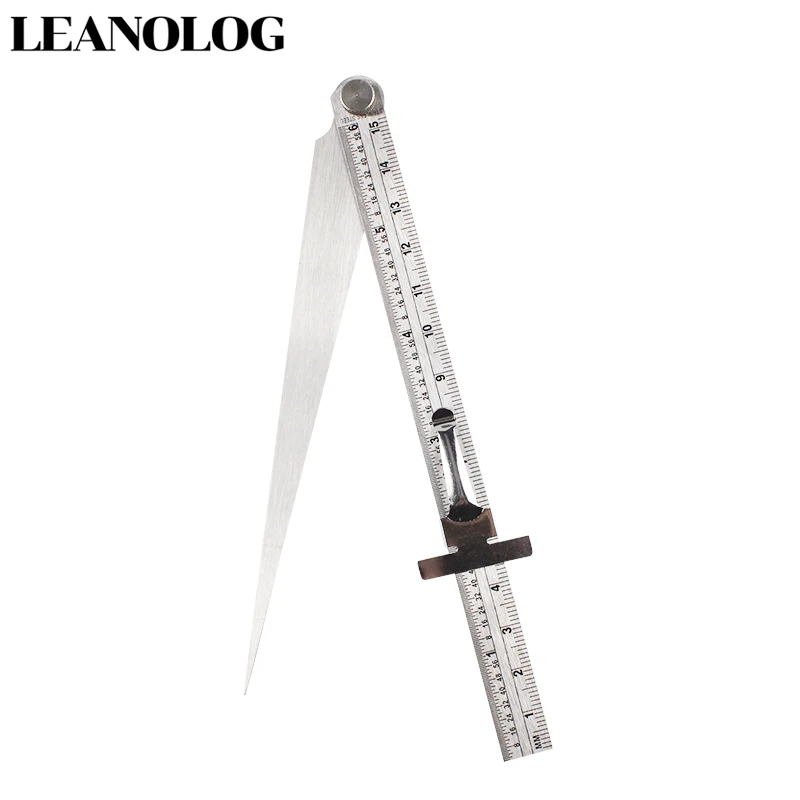 S steel welding taper feeler gauge gage stainless steel depth ruler hole inspection for thumb200