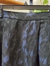 H&amp;M Women&#39;s Blue Polyester A-Line Adjustable Waist Knee Length Skirts Size 6 - £19.98 GBP
