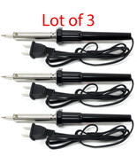 3 PACK 60w Soldering Iron Gun Electric Welding Solder Home Shop Hobby Wo... - $17.78 CAD