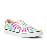 Ralph Lauren Thorton Men&#39;s Tie-Dye Canvas Sneaker in Rainbow Dye Print-S... - £41.09 GBP