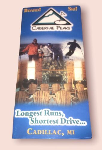 Caberfae Peaks Cadillac Michigan 2003 Travel Pamphlet - $4.87