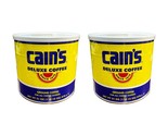 Cain&#39;s Deluxe Ground Coffee, 31oz Can (2-Pack) - £43.15 GBP