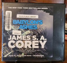 The Expanse Series Babylon&#39;s Ashes by James S. A. Corey 2016 Compact Disc - £22.10 GBP