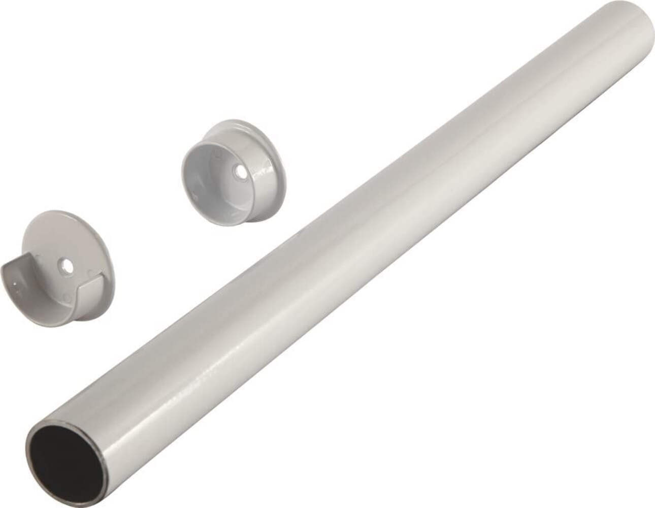 TAG Hardware 1 5/16 Inch Diameter Round Premium White Wardrobe Tube Clos... - $30.54+